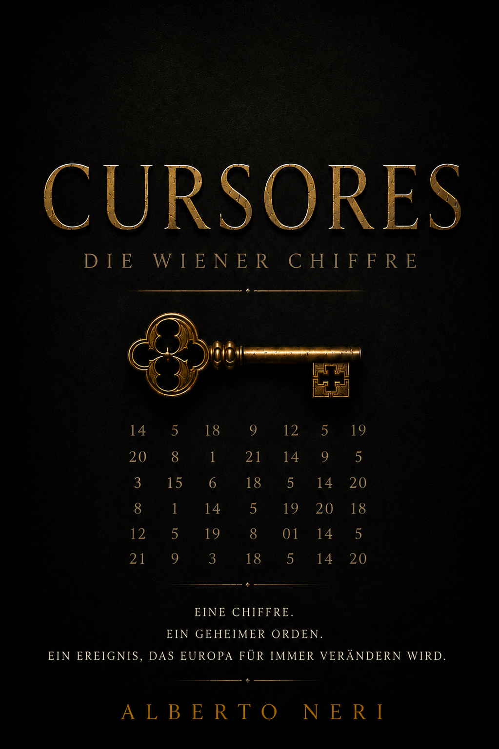 Buchcover CURSORES – Die Wiener Chiffre